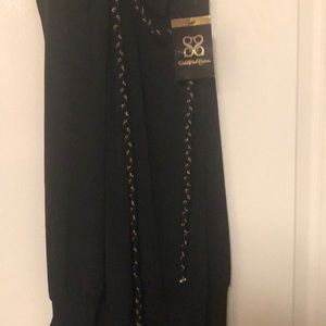 Black mini party dress